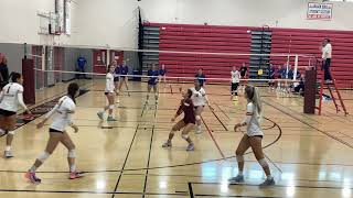 MenloAtherton High School vs Tamalpais High School Volleyball Match [upl. by Yliram]