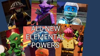 Lego Ninjago Dragons Rising Season 2 Part 2 All new elemental powers and elemental masters [upl. by Robbins]