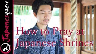 How to Pray Properly at Japanese Shrines  in 60 seconds [upl. by Zicarelli12]