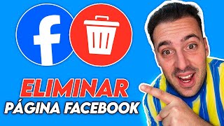 ❌Como ELIMINAR o BORRAR una PÁGINA DE FACEBOOK✅  MEJOR FORMA [upl. by Annauqal456]