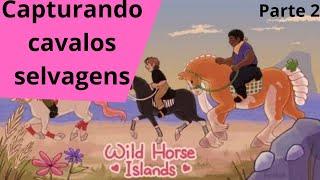 Pegando cavalos selvagens no Wild Horse IslandsROBLOX [upl. by Honeywell734]