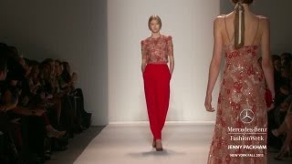 JENNY PACKHAM MERCEDESBENZ FASHION WEEK FALL 2013 COLLECTIONS [upl. by Hsakiv]