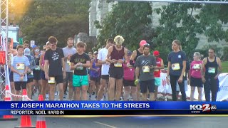 2024 St Joseph Marathon takes to the streets [upl. by Bannasch]