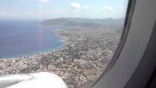 Aegean Airlines  Flight A3905 Larnaca to Athens  Airbus A320 [upl. by Vinn]