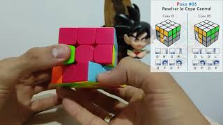 Cómo armar un Cubo de Rubik  Paso 03 Resolver Capa Central [upl. by Itirp]