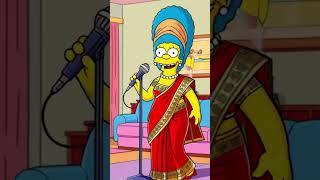 Marge Simpson Sings quotSajna Ve Sajnaquot  Hilarious Cartoon Cover [upl. by Ostler]