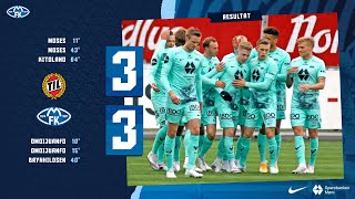 Tromsø 33 Molde  Eliteserien Runde 2 [upl. by Ynnattirb]