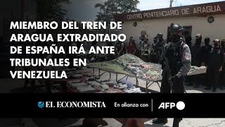 Miembro del Tren de Aragua extraditado de España irá ante tribunales en Venezuela [upl. by Crooks]