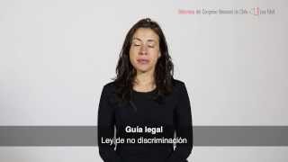 Guía legal en lengua de señas Ley de no discriminación [upl. by Attenauqa]