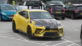 carspotting in alderley edgeF12 Nlargo Mansory urus 675lt X2 gt3rs [upl. by Ripp]