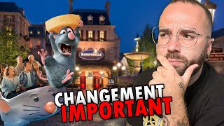 CE CHANGEMENT DANS L’ATTRACTION RATATOUILLE EST UNE ERREUR [upl. by Aneem587]