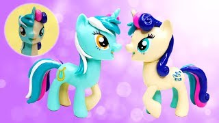 My Little Pony Custom Split Pony LYRA and BON BON Sweetie Drops [upl. by Barb]