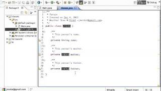 Javadoc in Eclipse Tutorial [upl. by Rabiah]