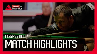 Allen vs Higgins HIGHLIGHTS 🙌  Johnstones Paint Tour Championship 2024 [upl. by Rosamond128]