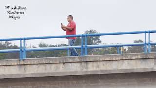 tormenta tropical alberto río santa Catarina en cadereyta Jiménez nuevo león México [upl. by Haeluj]