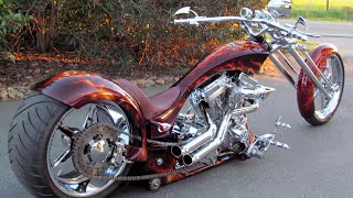 Radical Custom Pro Street Chopper [upl. by Monjan]