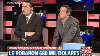 C5N  EL EXPEDIENTE LA GRAN ESTAFA A PABLO LESCANO [upl. by Rieger]