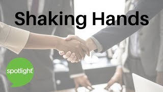 Shaking Hands  practice English with Spotlight [upl. by Maxine]