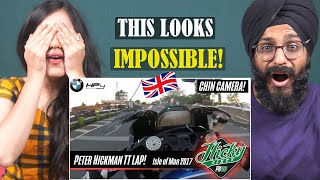 Indians React to Peter Hickman Chin Camera  Isle of Man TT Full Lap [upl. by Eadahs]