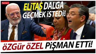 AKPli Elitaş dalga geçmek istedi Özgür Özel pişman etti [upl. by Attegroeg]