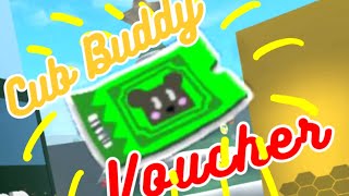 Getting Cub Buddy Voucher Roblox Bee Swarm Simulator [upl. by Meela]