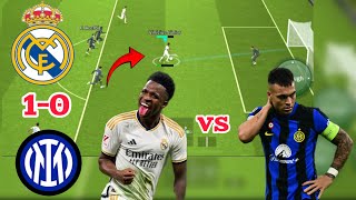 Real Madrid vs Inter Milan 10 All Goals  Highlights 2024 [upl. by Ydasahc]