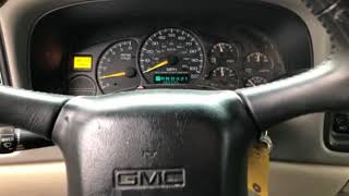 2000 GMC Yukon Hard Start Problem [upl. by Nauqad]