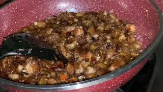 Cooking and Eating Pork Sisig [upl. by Limann]