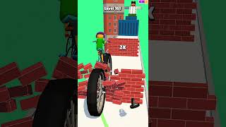 Big Bike RunnerLevel 161 shorts gaming trending [upl. by Aseen833]