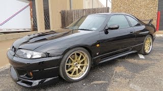 1997 Nissan Skyline GTR VSpec R33 Start Up Exhaust and In Depth Review [upl. by Corinne]