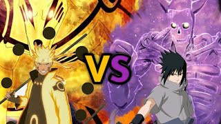 Naruto vs sasuke batalla final completa Full HD 60 fps sin marco [upl. by Ahsinaw]