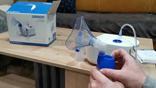 Omron Compressor nebulizer C102 Total  X102 NEC102E [upl. by Currie]