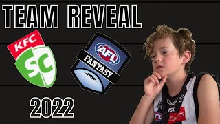 Lenny’s 2022 AFL fantasy and SuperCoach teams [upl. by Noma]