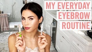 HOW TO Easy Natural Eyebrows  Tutorial amp Fave Products  Jenna Dewan [upl. by Adnorahs]