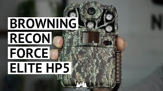 Overview  Browning Recon Force Elite HP5 Trail Camera [upl. by Reywas]