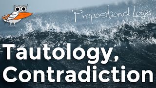 What is a tautology A contradiction [upl. by Aderf]