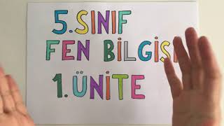 5 Sınıf Fen Bilgisi 1 Ünite Tekrarı Yazılı Hazırlık Güneş Dünya ve Ay [upl. by Robbin]