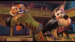 Kung Fu Panda 3 Stripey Baby Tigress Moments [upl. by Nosiddam]