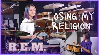 REM  Losing My Religion  cover  Drum amp Bongo By Kalonica Nicx [upl. by Brien464]