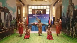 The Blessing Dance of Cambodia Performed by the Cambodian Students in Beijing [upl. by Aciamaj]