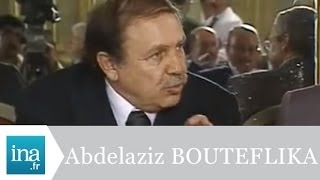 Abdelaziz Bouteflika face aux journalistes à Paris  Archive INA [upl. by Leonard]