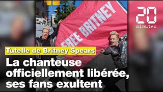 Tutelle de Britney Spears  La chanteuse officiellement libérée ses fans exultent [upl. by Josephina]