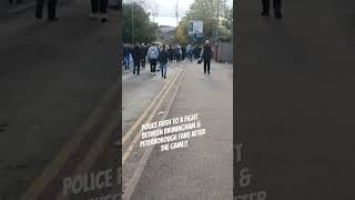 Disappointed Peterborough fans leave St Andrews v Birmingham after losing a 20 lead Losing 32 [upl. by Ross]