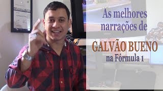 As melhores narrações de Galvão Bueno na F1  NarraTop [upl. by Aeirdna]