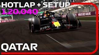 F1 23 QATAR Hotlap  Setup 120040 💪 [upl. by Air]