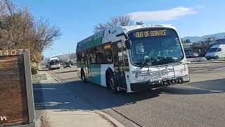 Boise valley ride Proterra electric city bus  3506 [upl. by Wilterdink]