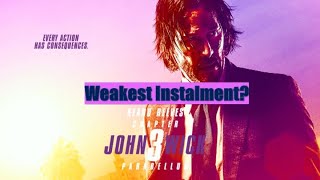 2010 Classics 5 THE WEAKEST INSTALMENT IN THE SERIES John Wick Chapter 3 Parabellum 2019 Review [upl. by Yusuk117]