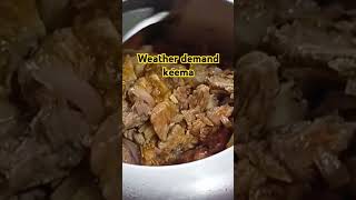 Ekdom xohoj dhorne pressure cooker aji keema bonalueasy recipe weather demand [upl. by Elauqsap539]