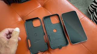 How to put your iPhone 13 pro max into an otterbox case [upl. by Yaral181]