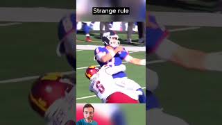 strange NFL turnover rule nfl football clips highlights sports [upl. by Meenen301]